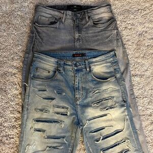 Jordan Graig BOYS Ripped Stacked Denim pants 32/38